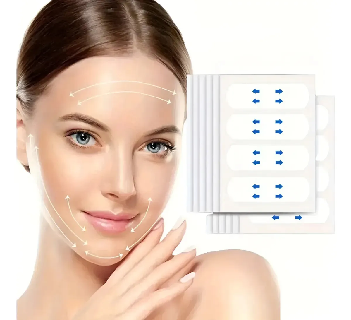 Lifting Fita Adesiva Facial para uso cosmético temporário